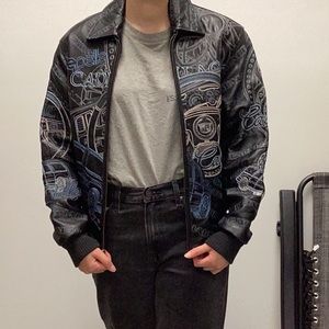 Vintage Pelle Pelle Leather Bomber Jacket